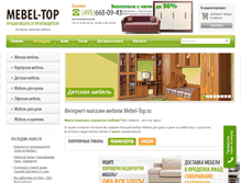 Tablet Screenshot of mebel-top.com